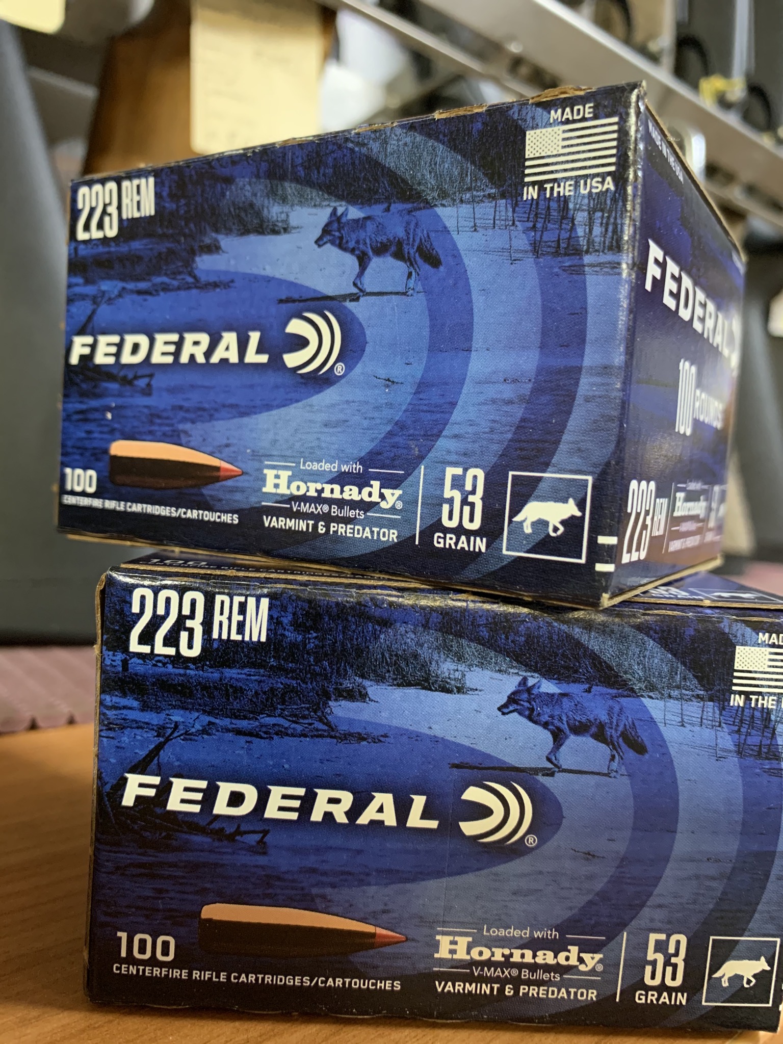 Federal 223 Rem 53 grain bulk pack ammunition (100 rounds)